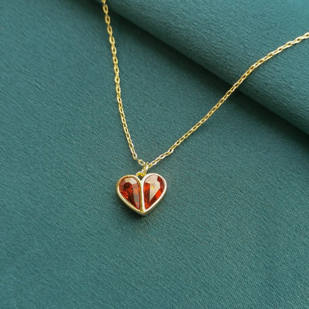 NWT Kate Spade Rock Solid Red pendant necklace